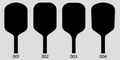 Regular Pickleball Paddle Shape